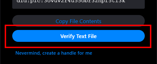 verify file contents